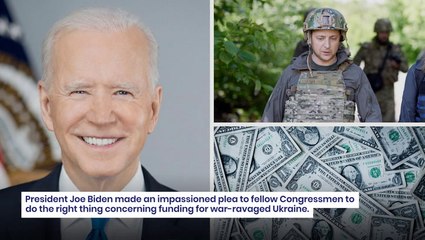 Biden Warns Congress Against Handing Down Putin His 'Greatest Gift:' 'Calling On Them To Do The Right Thing'