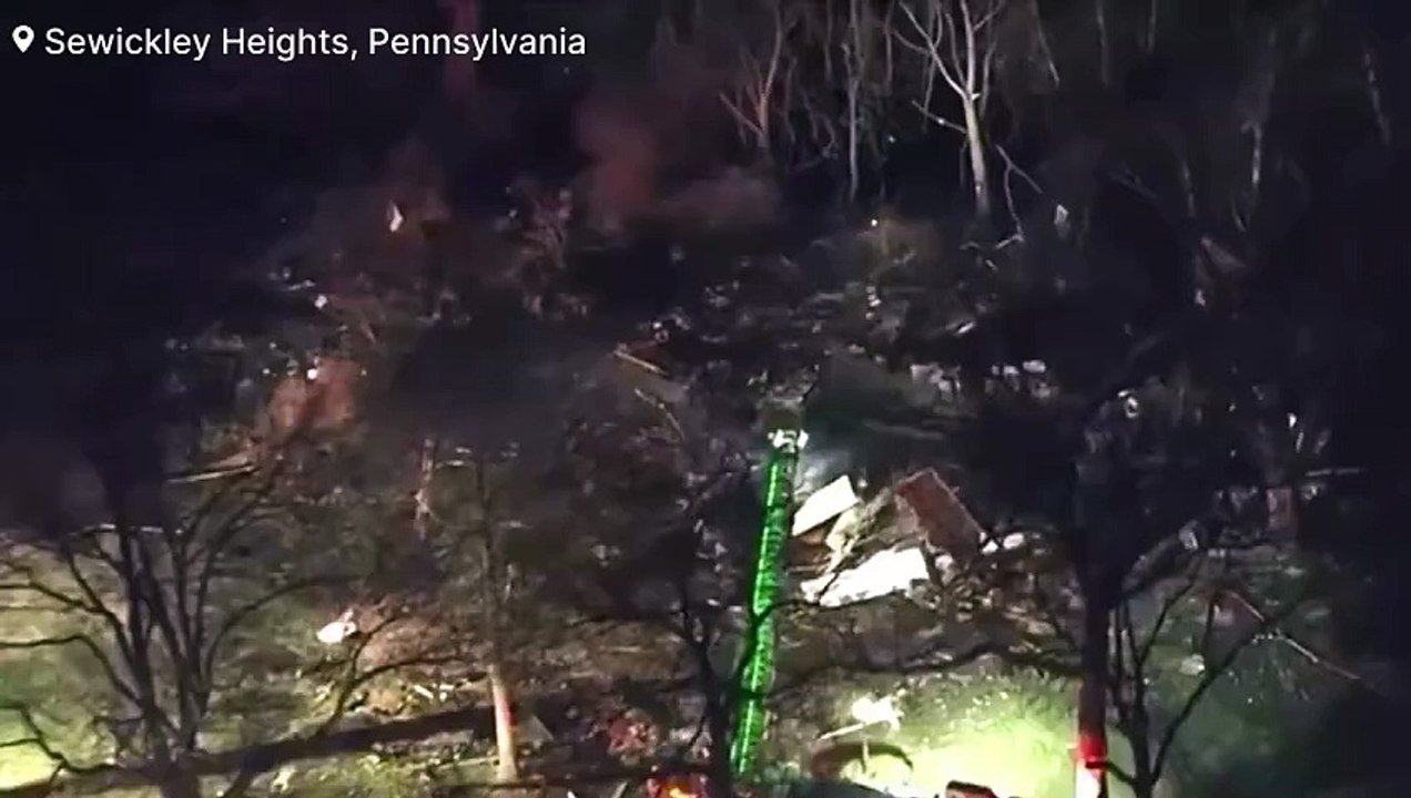 BREAKING: Numerous Emergency crews are on scene of a large house explosion Sewickley | Pennsylvania