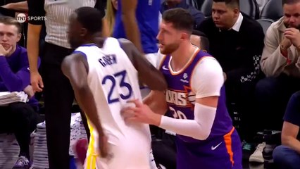 ¡Puñetazo de Draymond Green a Jusuf Nurkić!