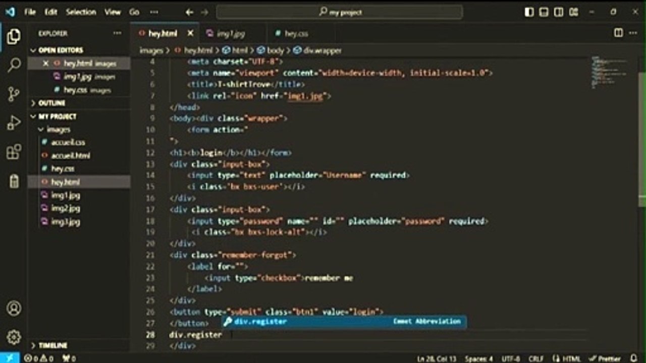 site web html css js - video Dailymotion