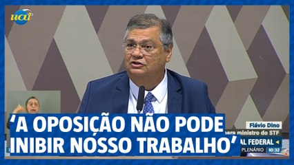 "A oposição não pode inibir nosso trabalho", diz Flavio Dino