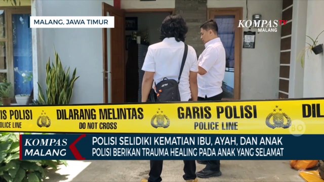 Satu Keluarga Tewas di Malang, Trauma Healing Diberikan pada Anak Sulung