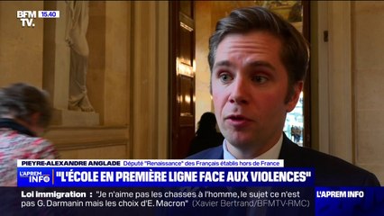 Enseignante menacée par une collégienne: "L'école est en première ligne face à la violence" réagit le député "Renaissance" Pieyre-Alexandre Anglade