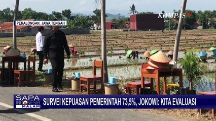 Respons Jokowi pada Survei Kepuasan Kinerja Pemerintah Turun: Bahan Evaluasi dan Koreksi