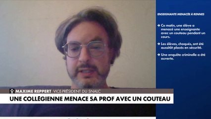 Maxime Reppert : «Les enseignants doivent faire face de plus en plus aux agressions verbales ou physiques d’élèves et de parents d’élèves»
