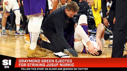 Draymond Green Ejected for Striking Jusuf Nurkic
