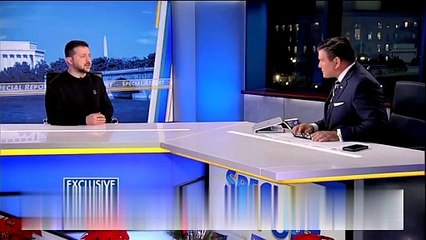 WATCH: Zelensky just went on Fox and begged western leaders to send ALL their money to Ukraine