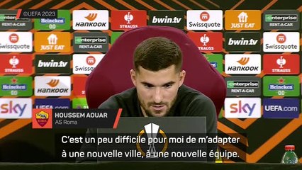 AS Roma - Aouar : "C'est un peu difficile pour moi de m'adapter"