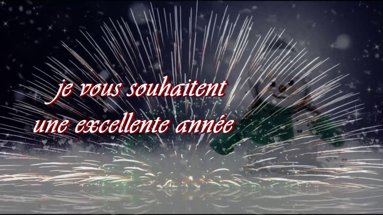 Bonne Année 2024 - Carte virtuelle de vœux 2024 - NOUVEL AN 2024-Carte de vœux animée 2024 - jolie musique 2024 - Meilleurs Vœux