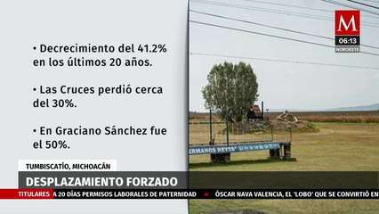 Narcotráfico provoca desplazamientos forzados en estados de la República