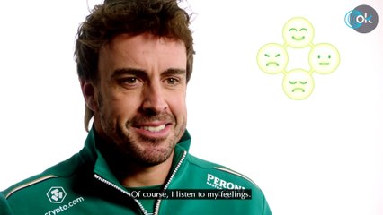 Fernando Alonso se somete al test más personal: «Me gusta ser el centro de atención»