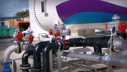 Visite sur le site du projet Jourdain