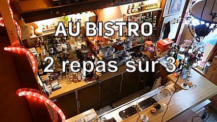 AU BISTRO - Certains français ne font que 2 repas sur 3