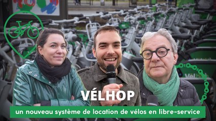 Vélhop, un nouveau système de location de vélos en libre-service