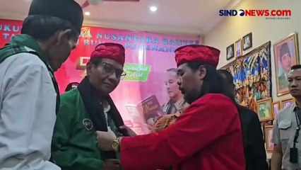 Mahfud MD Kaget Bertemu Ganjar Pranowo 'KW' saat Kunjungi Banten