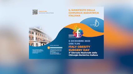 Giornata nazionale chirurgia bariatrica, da Sicob Manifesto e Infopoint per lotta a obesità