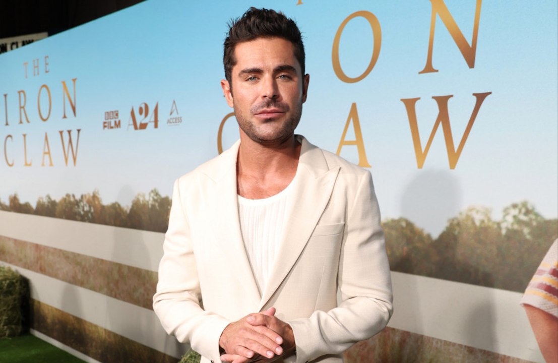 Zac Efron struggled to get to grips with The Iron Claw transformation