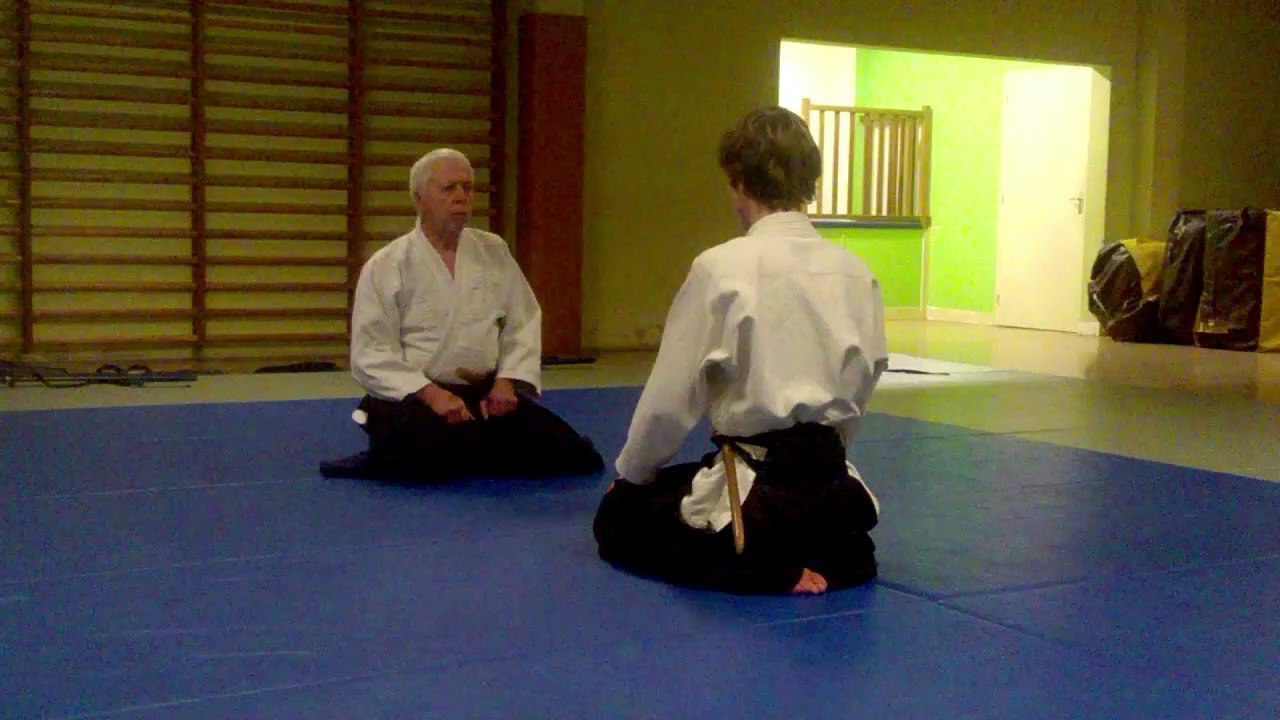 iaido avec Johan
