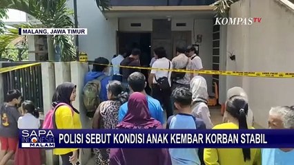 Polisi Ungkap Psikologis Anak Kembar Korban Bunuh Diri di Malang: Sudah Relatif Stabil