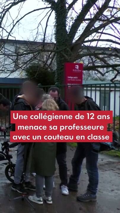 Une collégienne de 12 ans menace sa professeure avec un couteau en classe