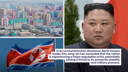 Kim Jong-Un Makes Rare Admission, Says North Korea Is Indeed Grappling With MAJOR Population Crisis