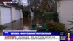 Crues: l'inquiétude des habitants de Coutras (Gironde) face à la montée des eaux
