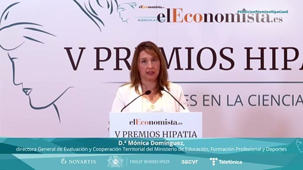 V Edición Premios Hipatia - Mónica Domínguez: "...