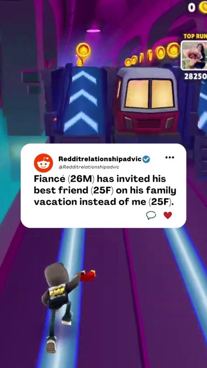 Fiancé (26M) has invited his best friend (25F) on his family vacation instead of me (25F). #reddit