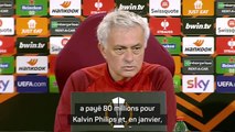 Transferts - Mourinho : “Man City a payé 80 millions pour Philips et veut le changer en janvier. Notre réalité est différente”