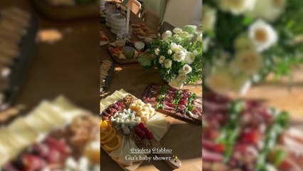 Violeta Mangriñán celebra el 'baby shower' de Gia a 7 semanas para salir de cuentas