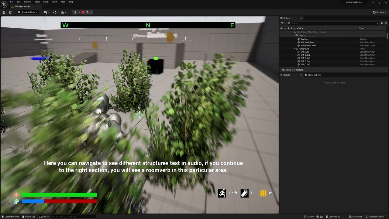 Test Unreal Engine Third person