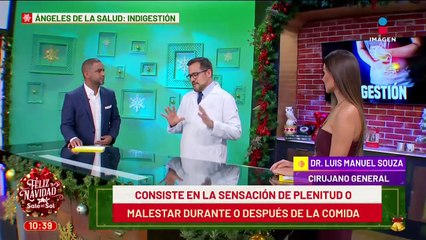 Síntomas y tratamiento de la INDIGESTIÓN, ¡que no te pase en estas fechas navideñas!