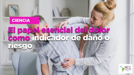 El papel esencial del dolor como indicador de daño o riesgo