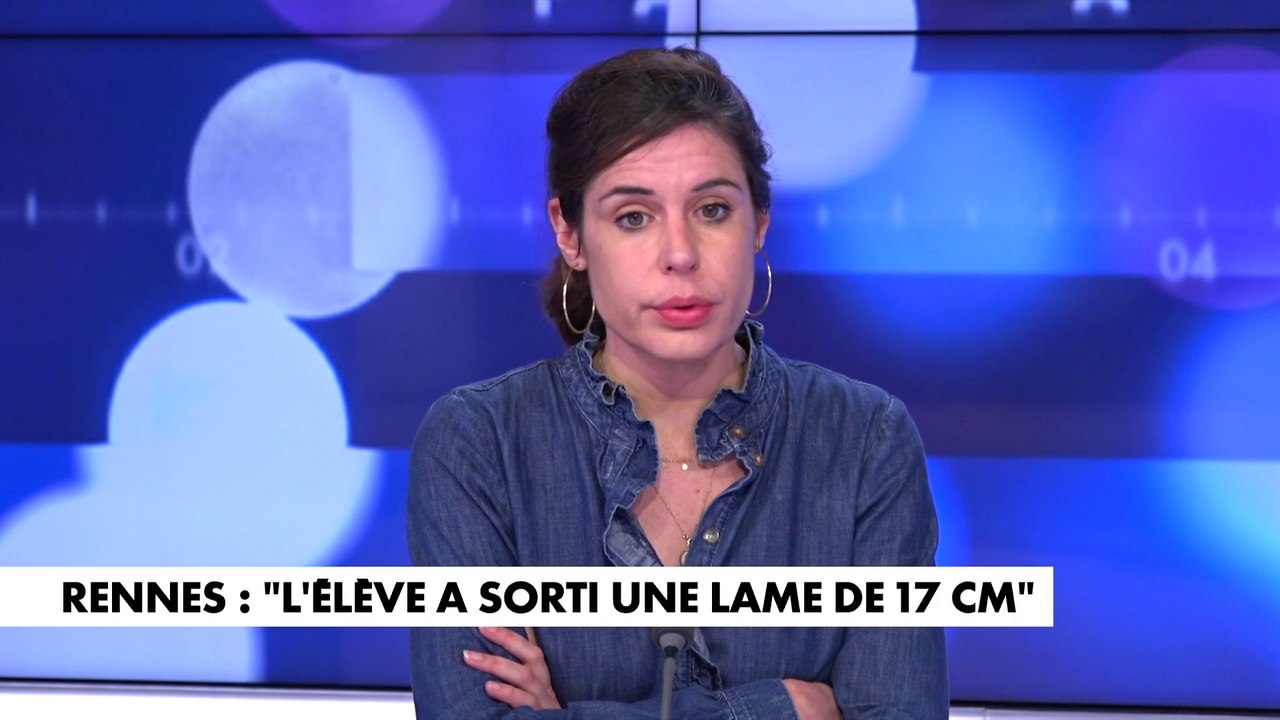 Charlotte d’Ornellas : «Ce sont des couteaux qui objectivement sortent de la cuisine et qui sont faits pour découper des carcasses de viande»