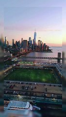 Beautiful view of san Andreas by drone. Traveling