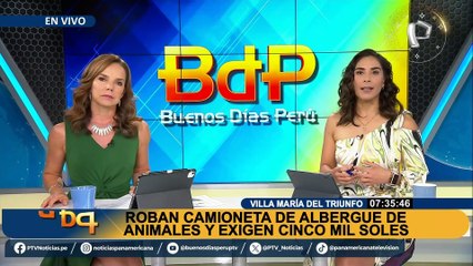 VMT: Roban camioneta de albergue de animales y exigen 5 mil soles para devolverla