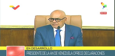 Presidente de Asamblea Nacional de Venezuela defiende la lucha contra la hegemonía