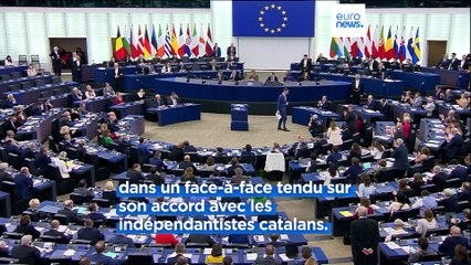 Le Premier ministre espagnol s'en prend à la droite lors d'un débat houleux au Parlement européen