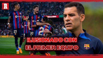 RAFA MÁRQUEZ ilusionado con dirigir al BARCELONA