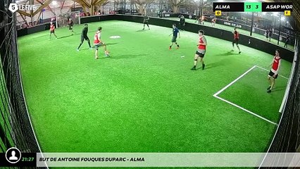 But de Antoine Fouques Duparc - ALMA