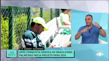 Denílson projeta elenco do Palmeiras em 2024: "Permanência do Abel foi uma das maiores contratações"