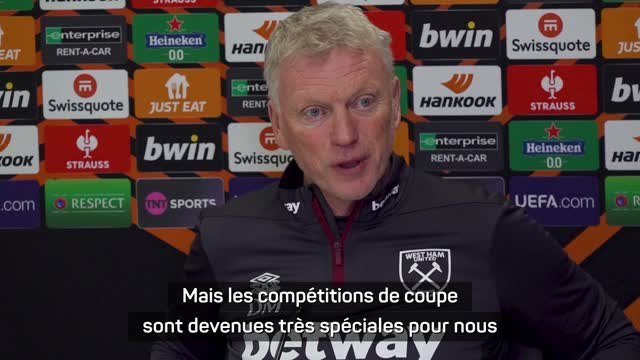 West Ham - Moyes : “La Coupe d'Europe est devenue très spéciale pour nous...”