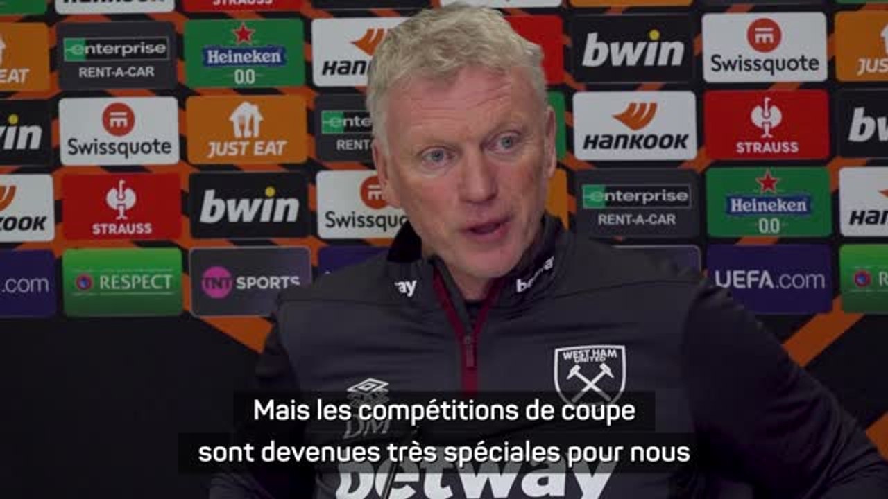 West Ham - Moyes : “La Coupe d'Europe est devenue très spéciale pour nous...”