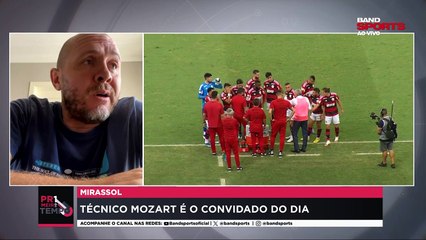"Eu não abriria mão de um jogador com essa capacidade", diz Mozart sobre Gabigol
