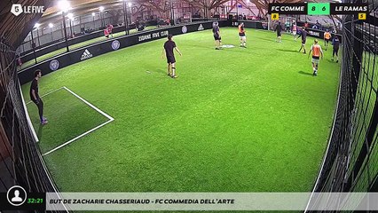 But de Zacharie chasseriaud - Fc commedia dell’arte