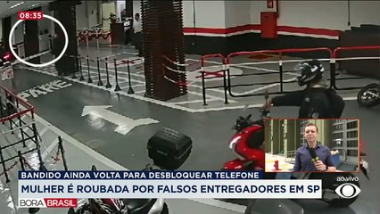 Mulher assaltada por falsos entregadores em SP