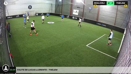 Faute de Lucas Llorente - THELEM