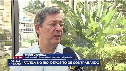 Favela do Rio vira depósito de produtos contrabandeados