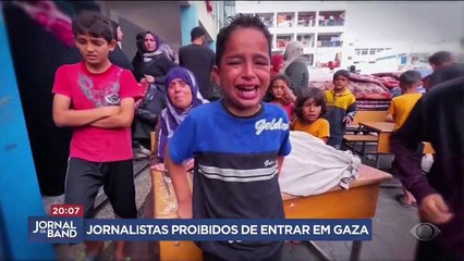 Jornalistas estão proibidos de entrar em Gaza