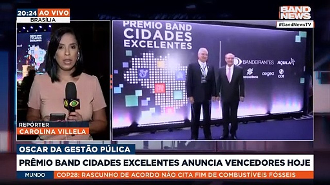 Prêmio Band Cidades Excelentes anuncia vencedores nesta segunda-feira